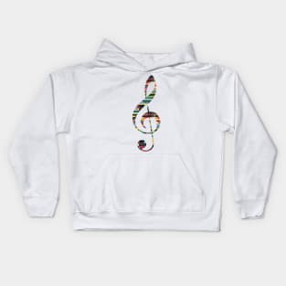 Treble Clef Kids Hoodie